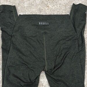 NOBULL Dark Heathered Green Leggings